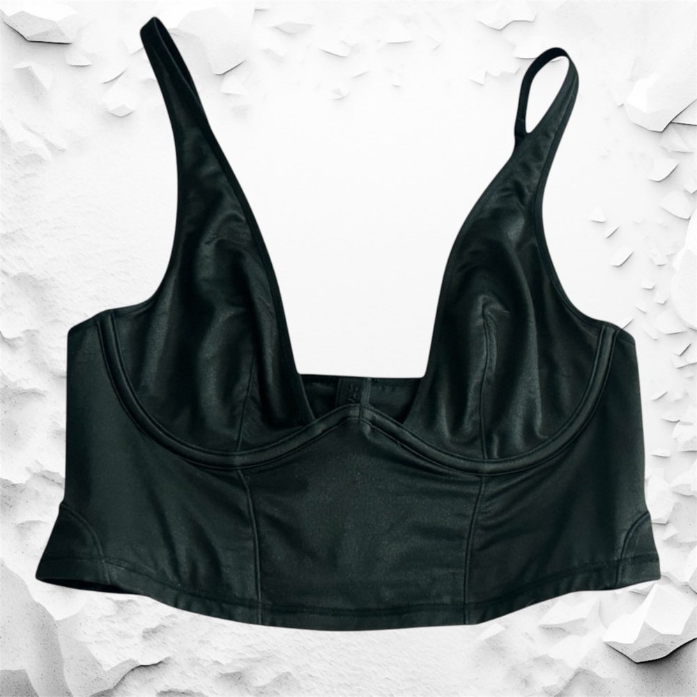 Skims Glissenette Corset Top XS Black